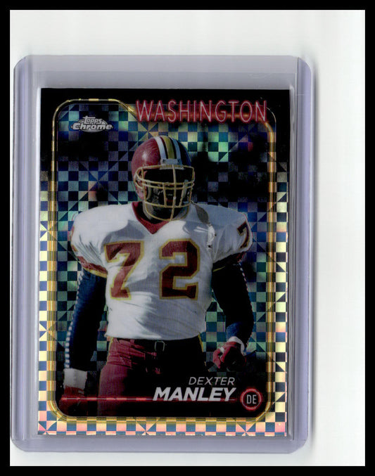 2024 Topps Chrome #199 Dexter Manley X-Fractor