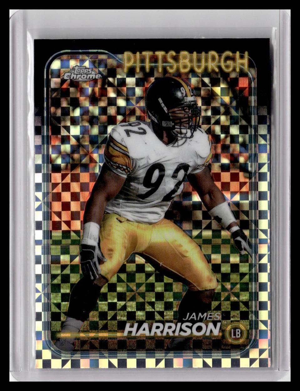 2024 Topps Chrome #163 James Harrison X-Fractor