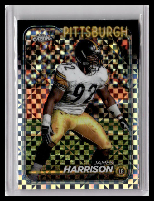 2024 Topps Chrome #163 James Harrison X-Fractor