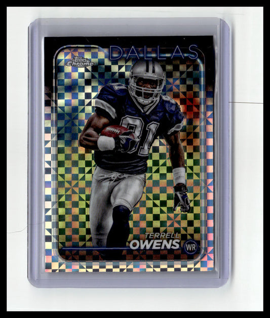 2024 Topps Chrome #54 Terrell Owens X-Fractor