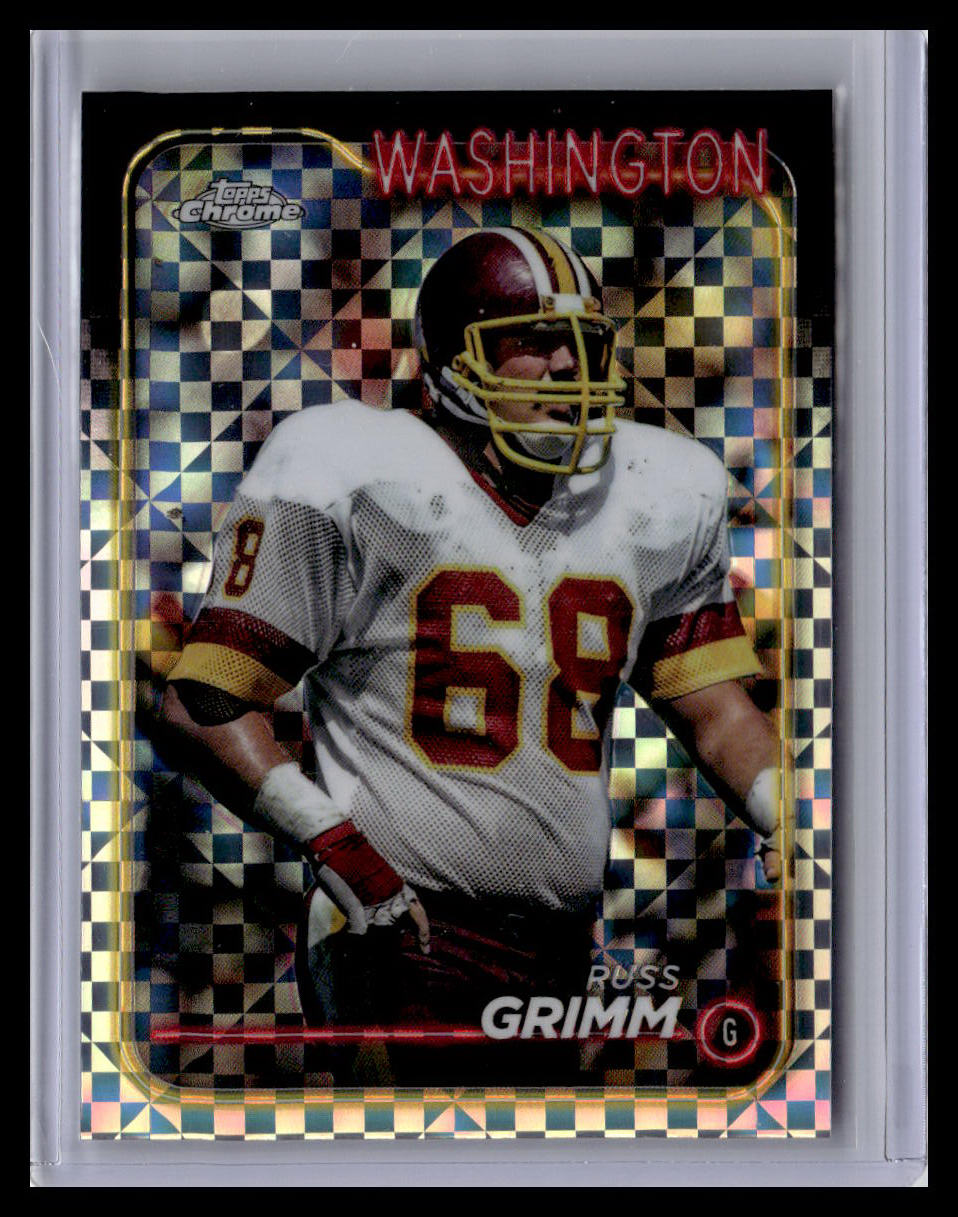 2024 Topps Chrome #197 Russ Grimm X-Fractor