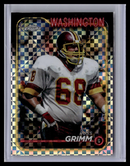 2024 Topps Chrome #197 Russ Grimm X-Fractor