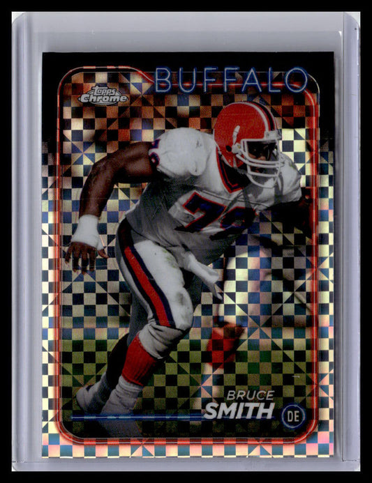 2024 Topps Chrome #8 Bruce Smith X-Fractor