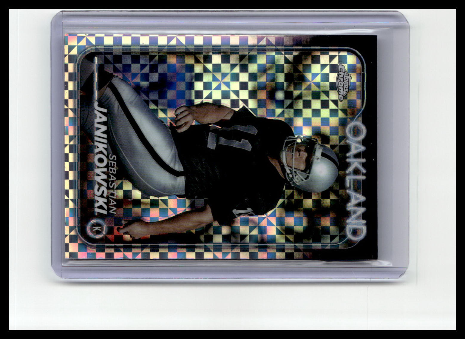 2024 Topps Chrome #154 Sebastian Janikowski X-Fractor