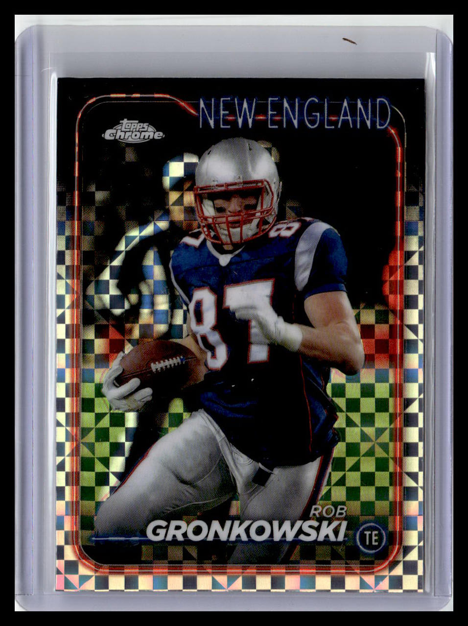 2024 Topps Chrome #121 Rob Gronkowski X-Fractor