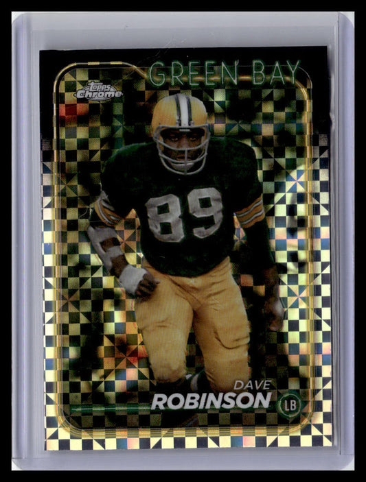 2024 Topps Chrome #76 Dave Robinson X-Fractor