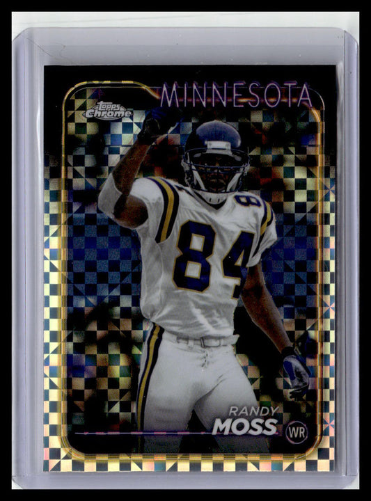 2024 Topps Chrome #112 Randy Moss X-Fractor