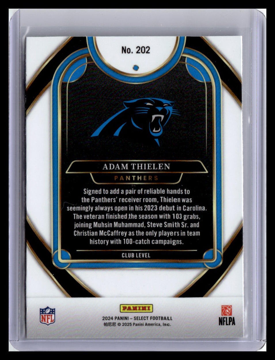 2024 Panini Select #202 Adam Thielen