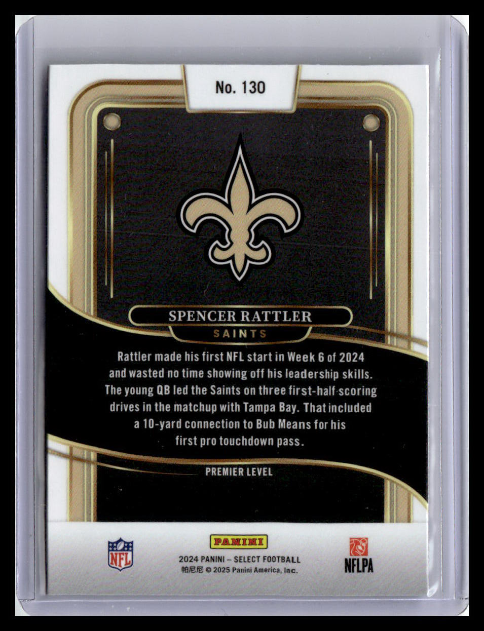 2024 Panini Select #130 Spencer Rattler