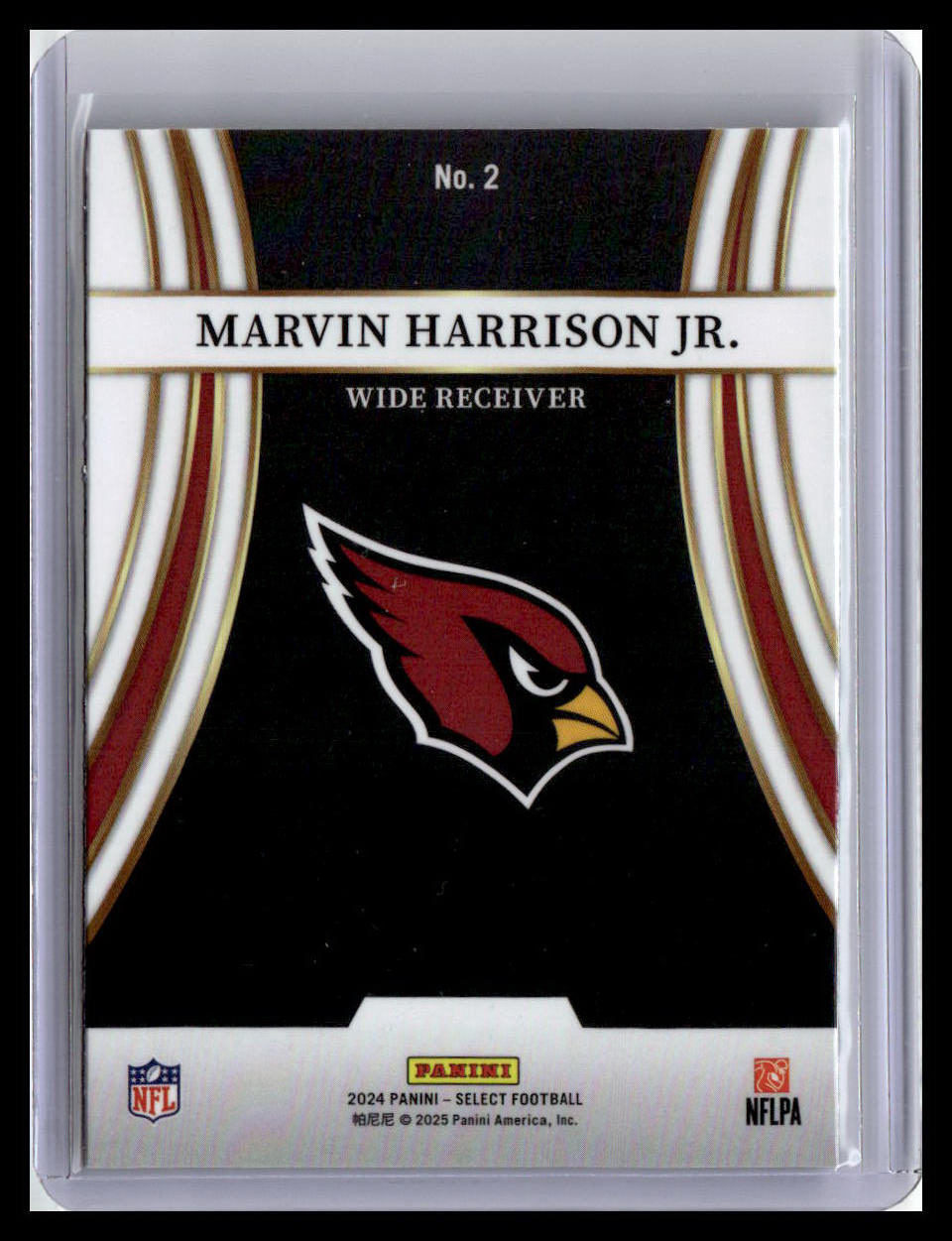 2024 Panini Select #2 Marvin Harrison Jr. Turbocharged