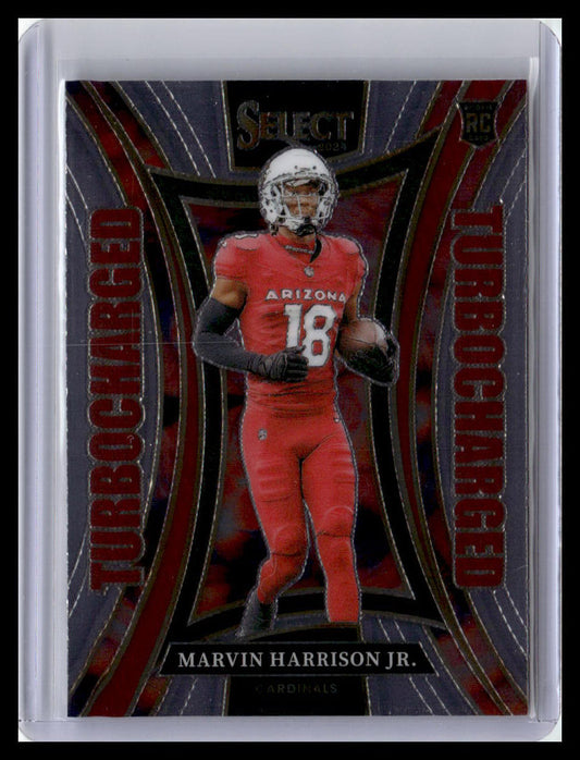 2024 Panini Select #2 Marvin Harrison Jr. Turbocharged