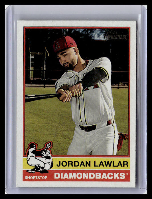 2025 Topps Heritage #26 Jordan Lawlar