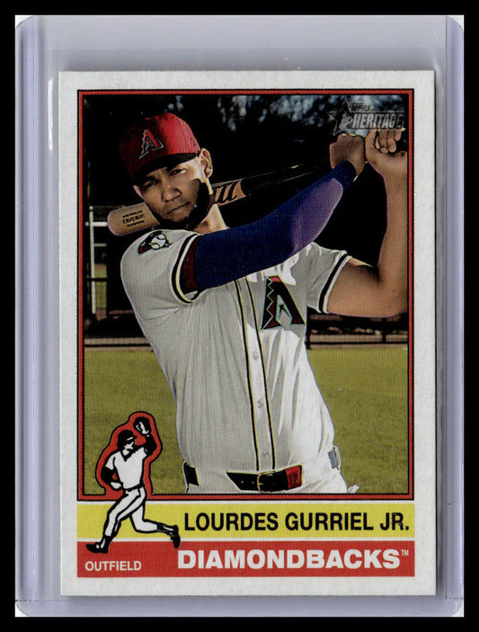 2025 Topps Heritage #164 Lourdes Gurriel Jr.