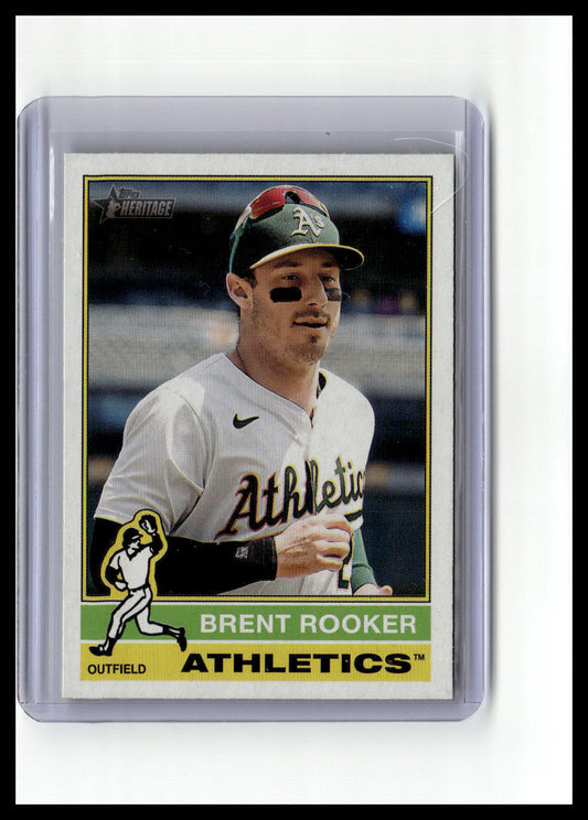 2025 Topps Heritage #83 Brent Rooker