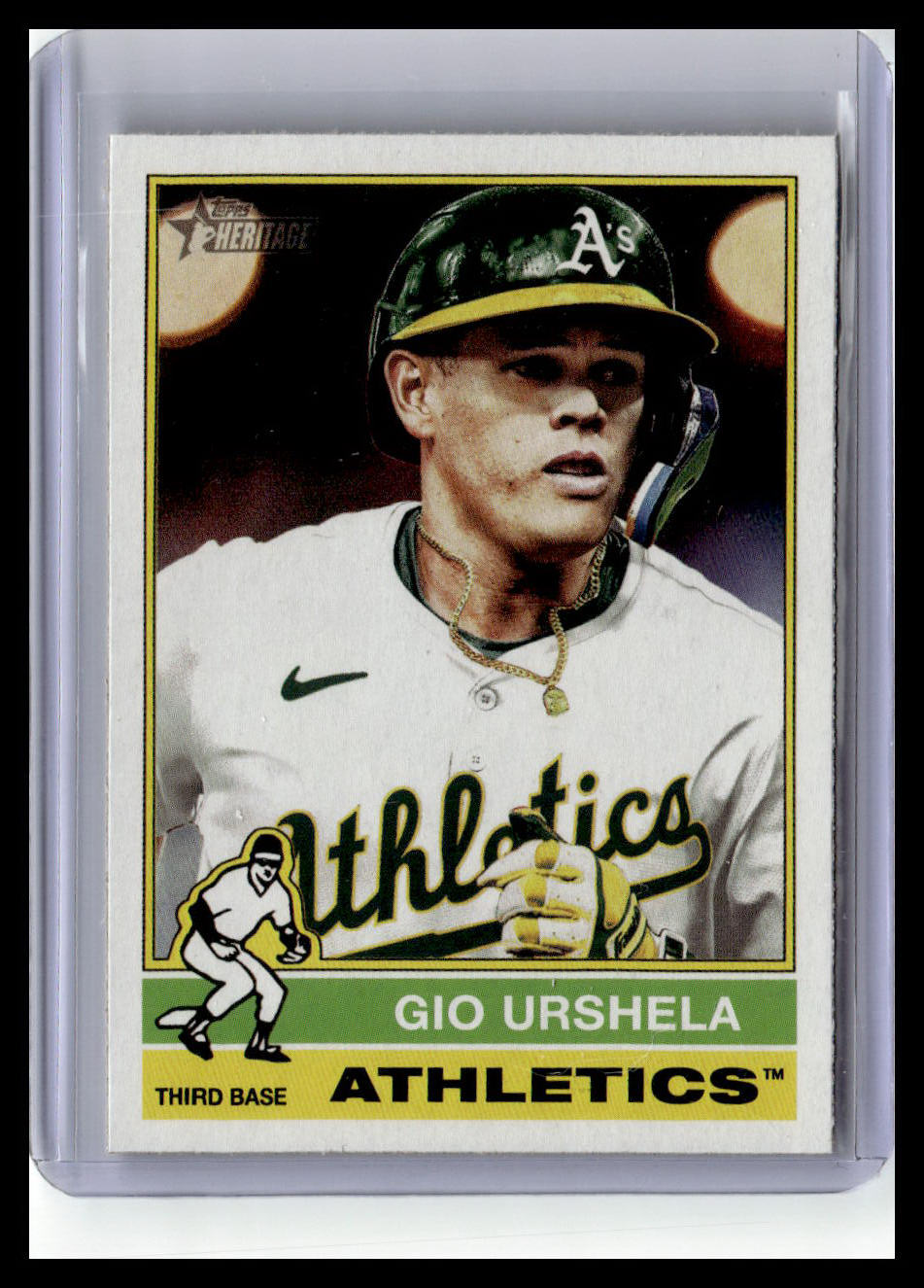 2025 Topps Heritage #25 Gio Urshela