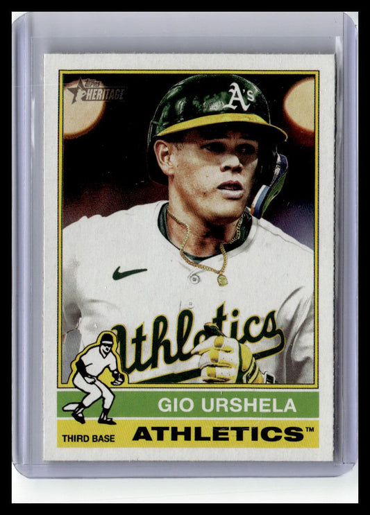 2025 Topps Heritage #25 Gio Urshela