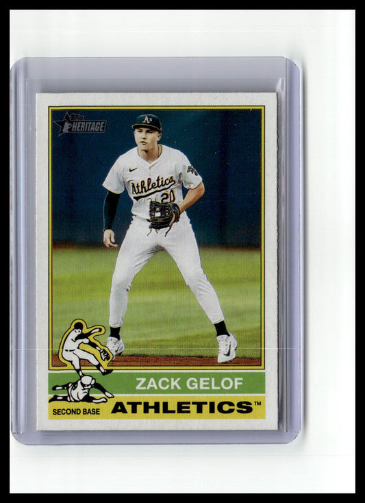 2025 Topps Heritage #170 Zack Gelof