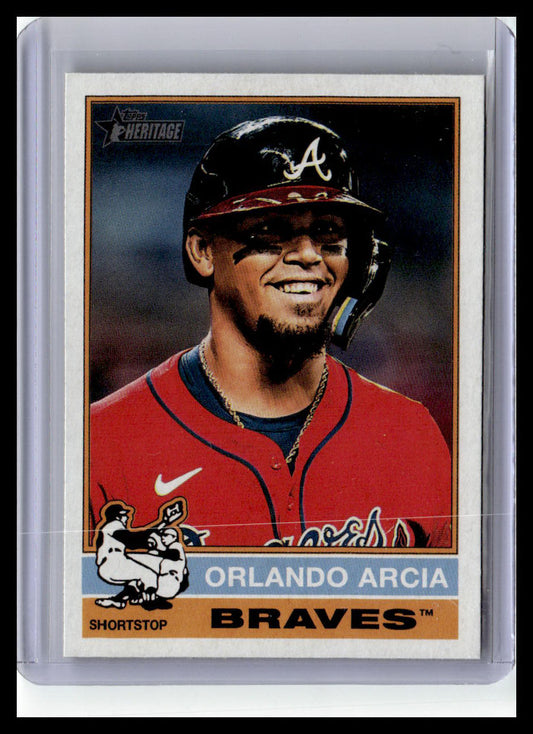 2025 Topps Heritage #117 Orlando Arcia