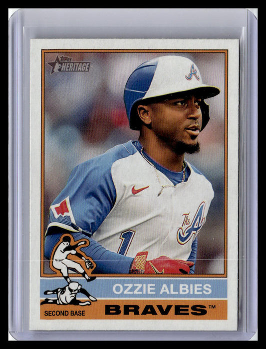 2025 Topps Heritage #365 Ozzie Albies