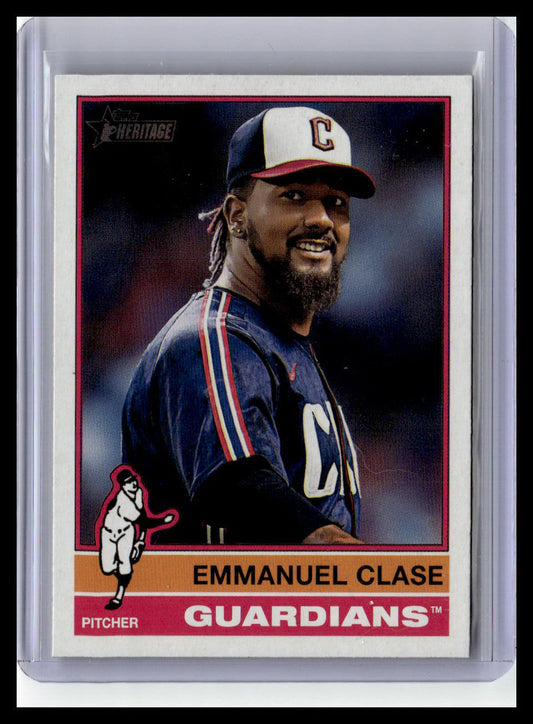2025 Topps Heritage #120 Emmanuel Clase