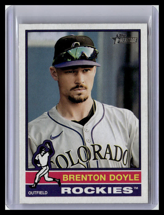 2025 Topps Heritage #175 Brenton Doyle