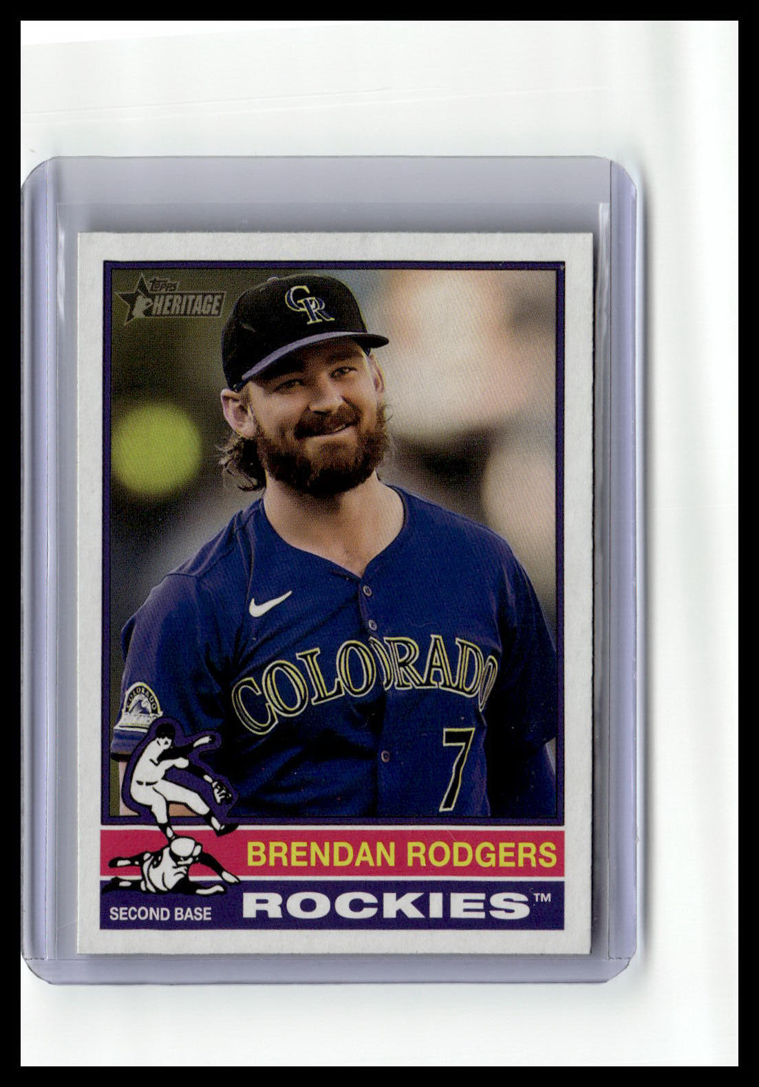 2025 Topps Heritage #293 Brendan Rodgers