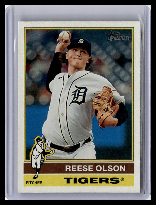 2025 Topps Heritage #409 Reese Olson