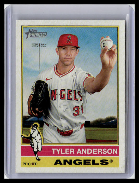 2025 Topps Heritage #459 Tyler Anderson