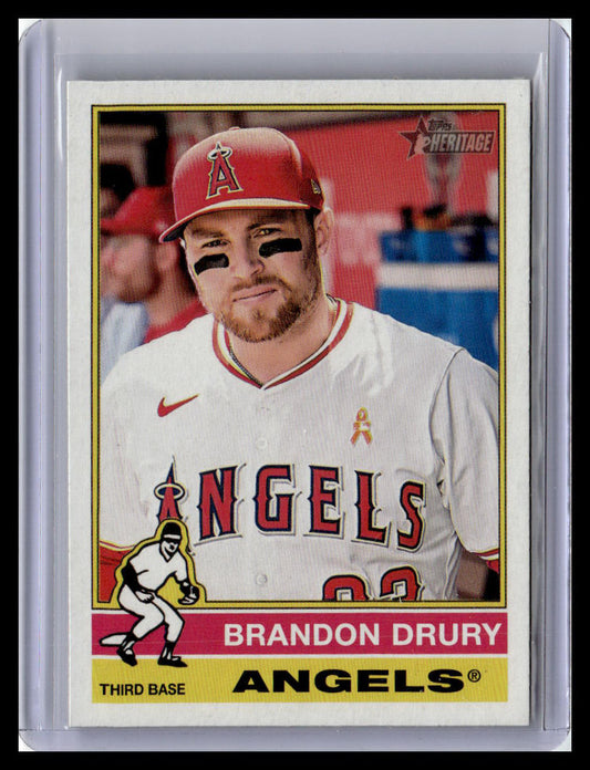 2025 Topps Heritage #283 Brandon Drury