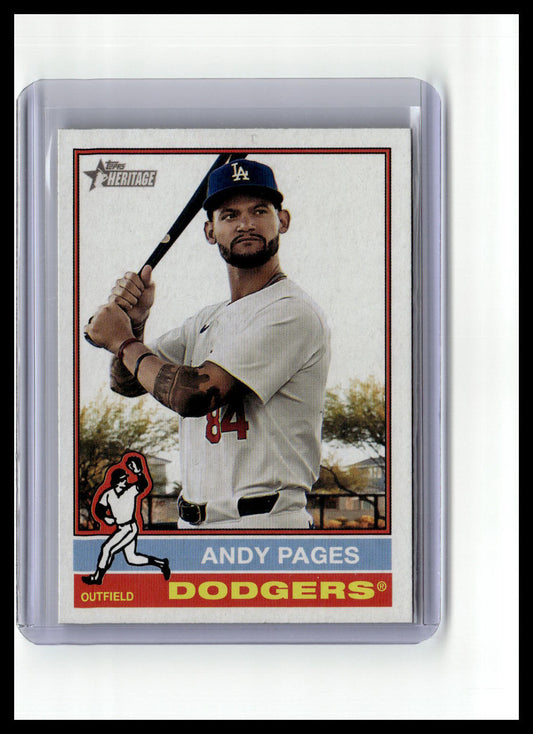 2025 Topps Heritage #379 Andy Pages