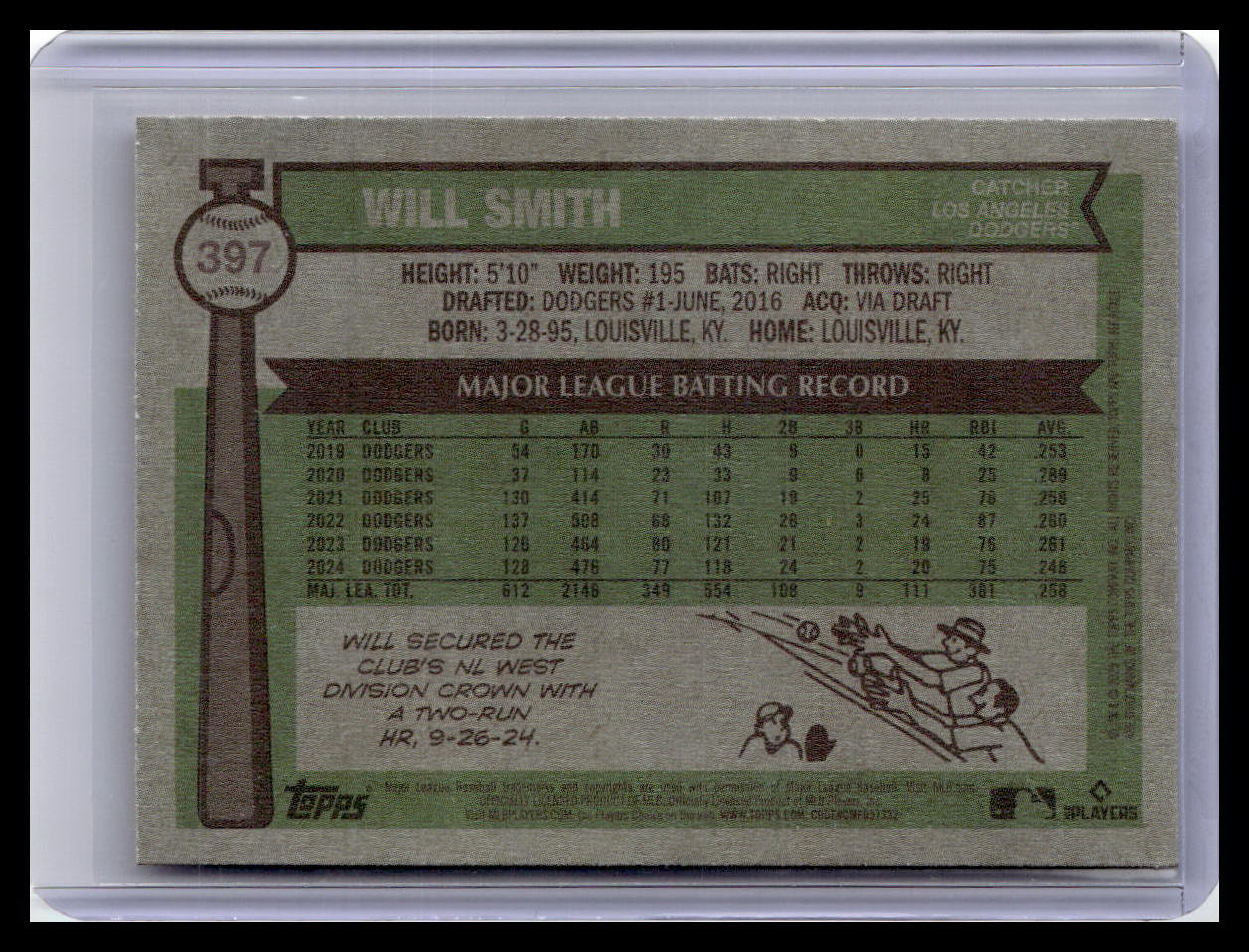 2025 Topps Heritage #397 Will Smith