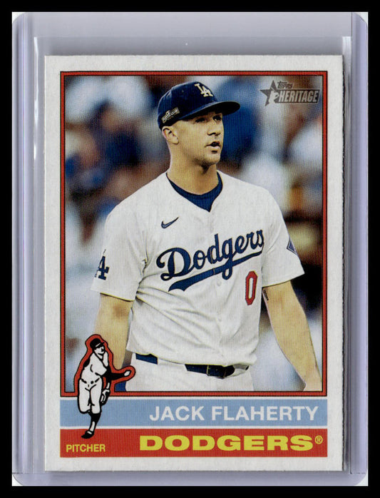 2025 Topps Heritage #304 Jack Flaherty