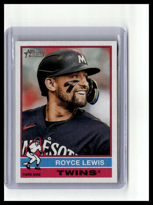 2025 Topps Heritage #138 Royce Lewis