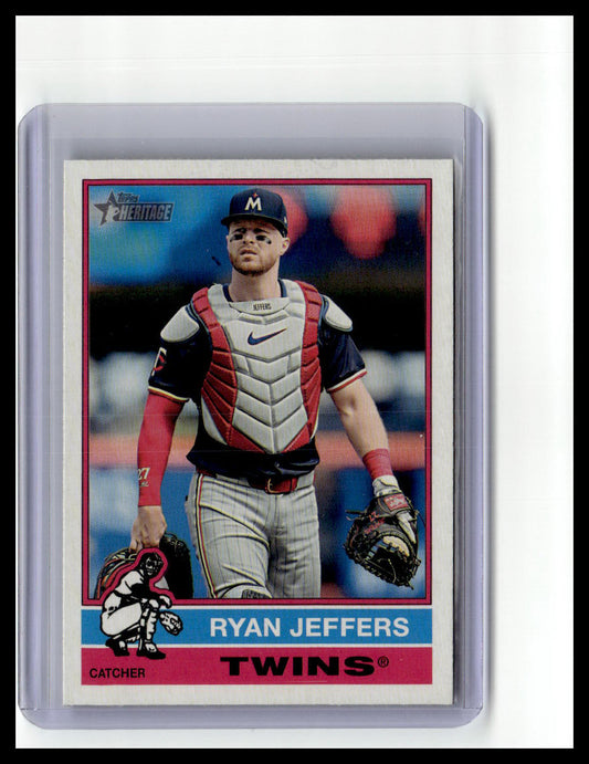 2025 Topps Heritage #424 Ryan Jeffers