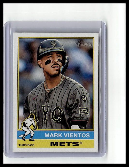 2025 Topps Heritage #278 Mark Vientos