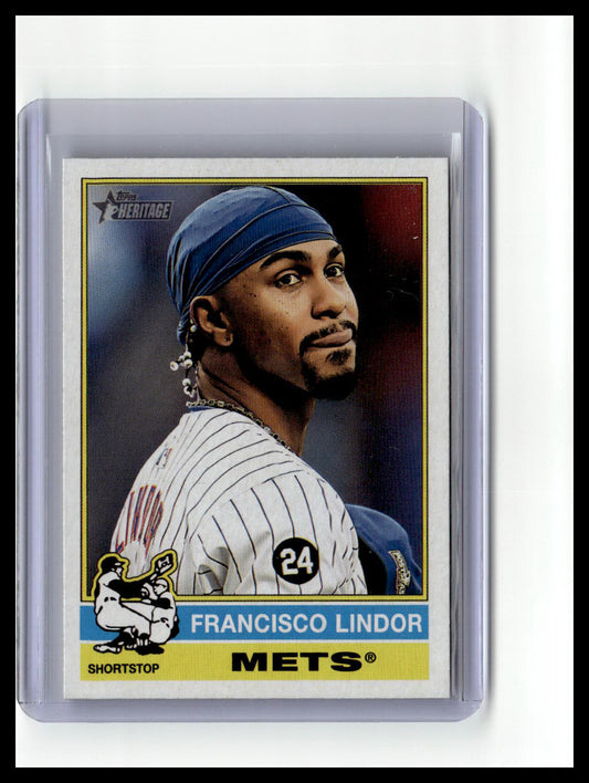 2025 Topps Heritage #229 Francisco Lindor