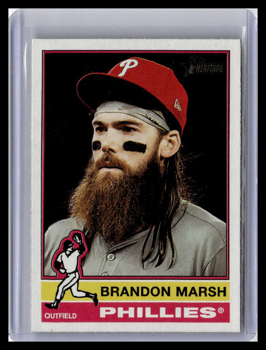 2025 Topps Heritage #248 Brandon Marsh