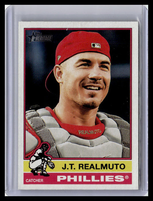 2025 Topps Heritage #143 J.T. Realmuto