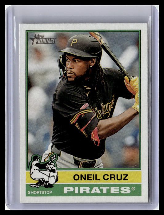 2025 Topps Heritage #183 Oneil Cruz