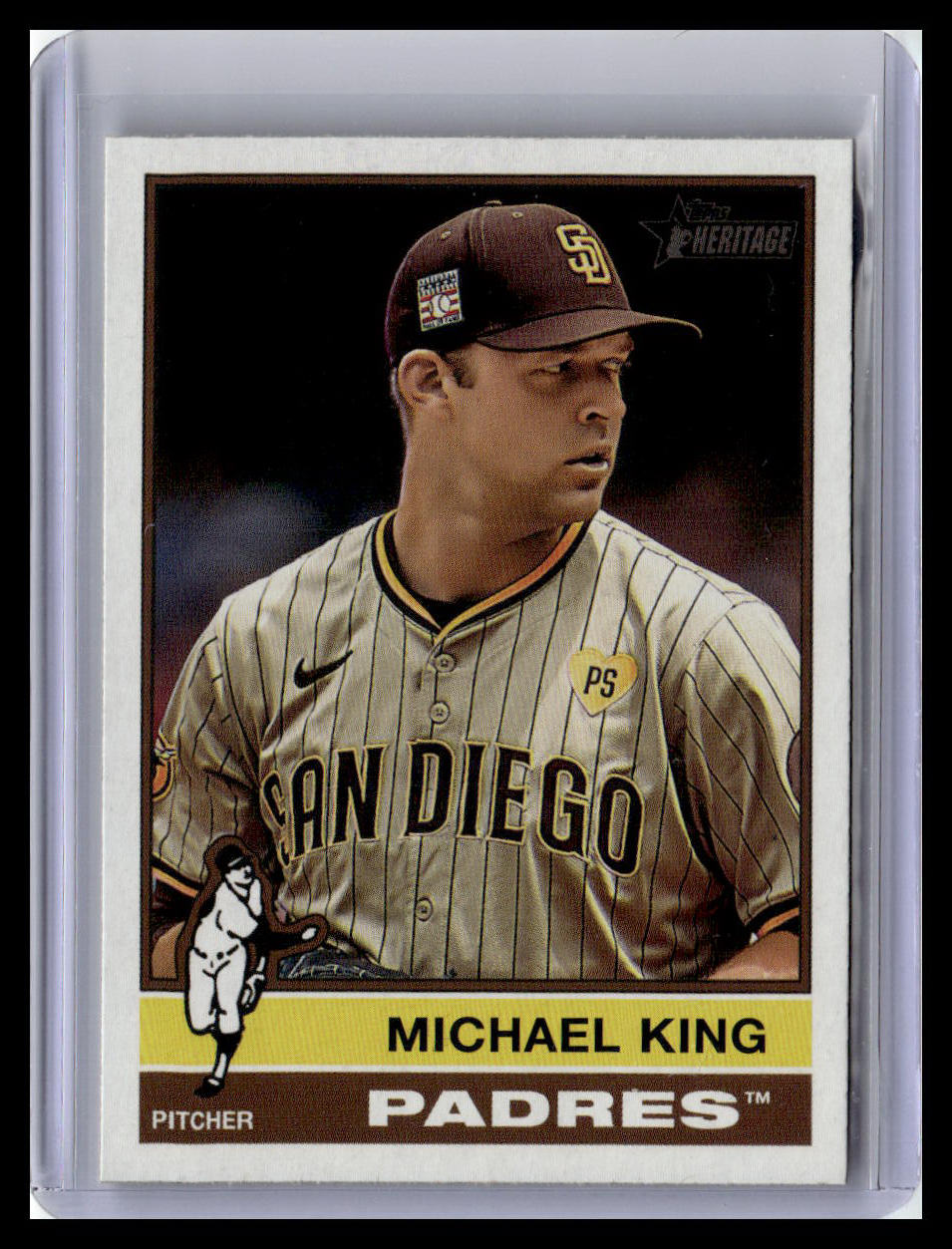 2025 Topps Heritage #105 Michael King