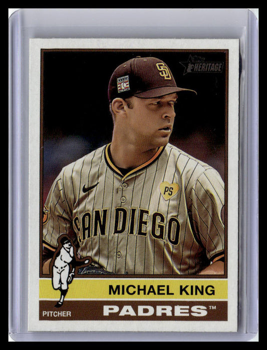2025 Topps Heritage #105 Michael King