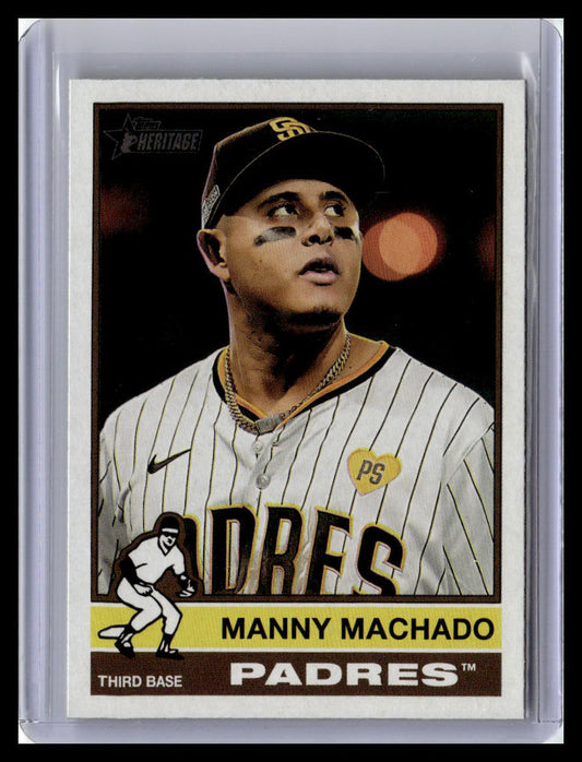 2025 Topps Heritage #330 Manny Machado
