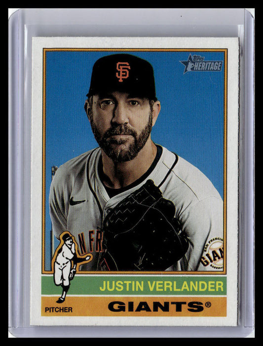 2025 Topps Heritage #317 Justin Verlander