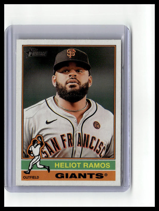 2025 Topps Heritage #32 Heliot Ramos