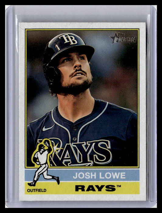 2025 Topps Heritage #228 Josh Lowe