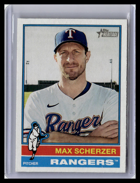 2025 Topps Heritage #182 Max Scherzer