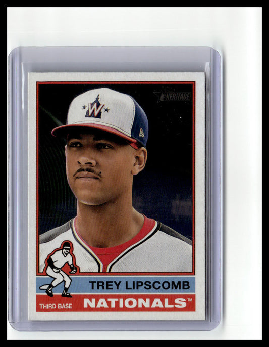 2025 Topps Heritage #115 Trey Lipscomb