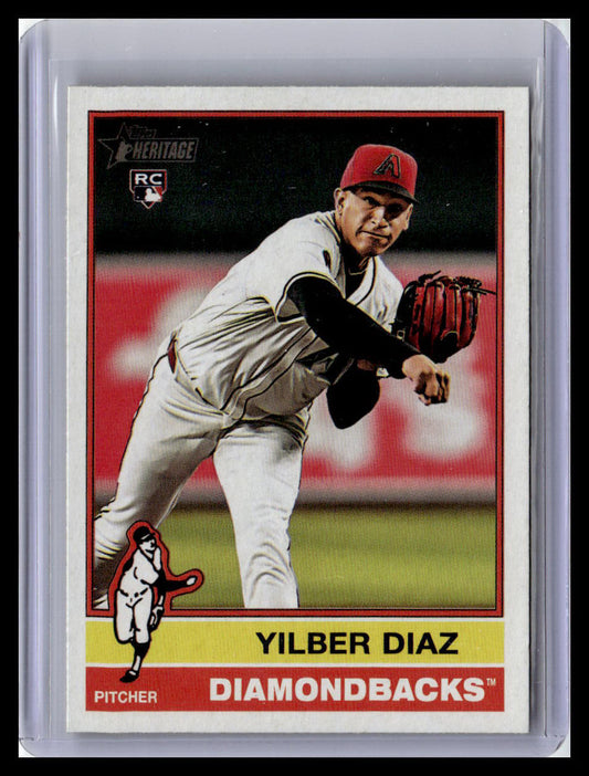 2025 Topps Heritage #372 Yilber Diaz
