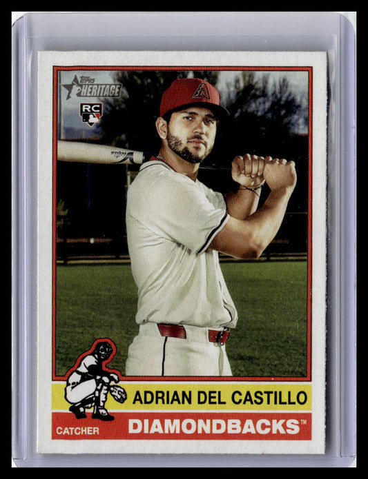 2025 Topps Heritage #270 Adrian Del Castillo
