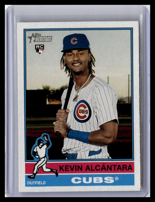 2025 Topps Heritage #353 Kevin Alcántara